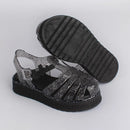 Sandália Kidy Gloss Belinha Fume Gliter