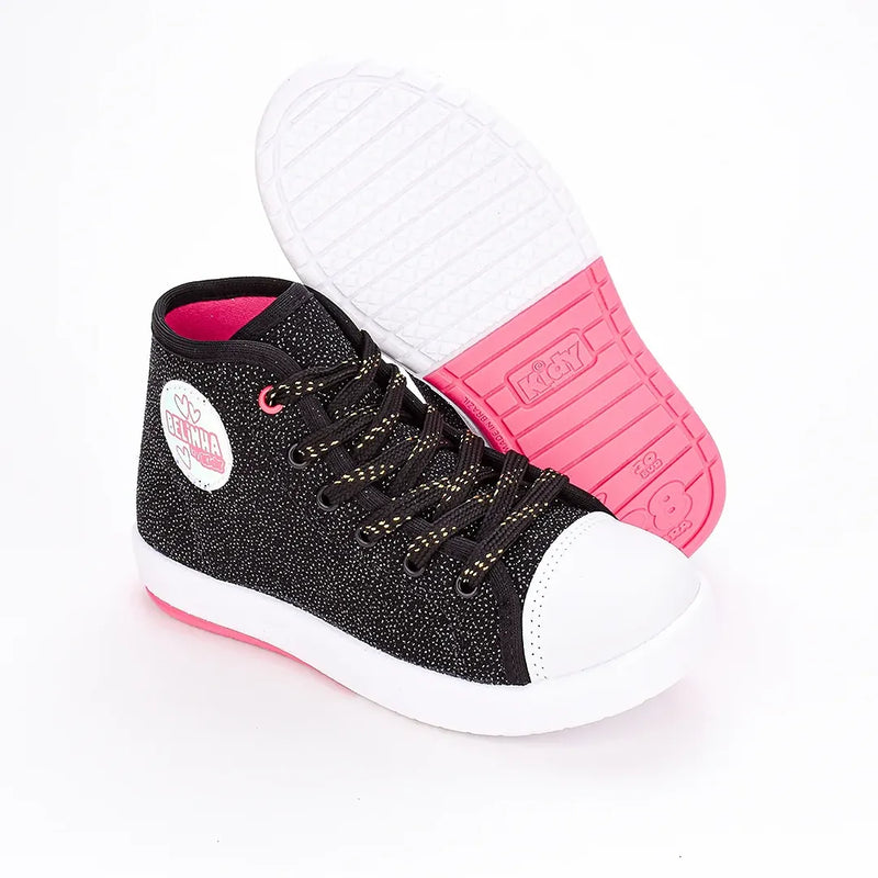 Tênis Infantil Kidy Hype Belinha Preto