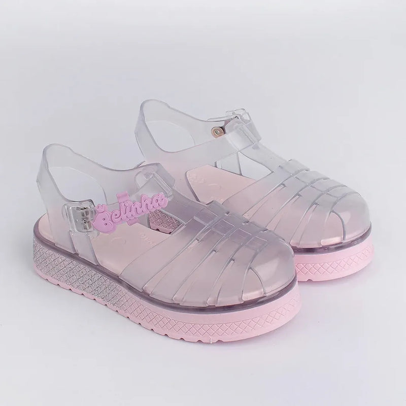 Sandália Kidy Gloss Belinha Rosa