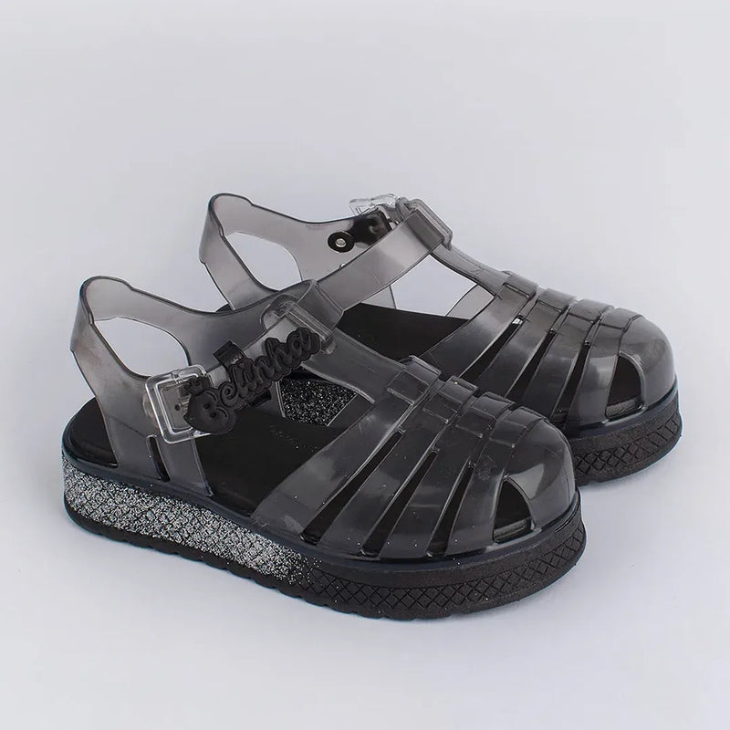 Sandália Kidy Gloss Belinha Preto