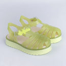 Sandália Kidy Gloss Belinha Amarelo Gliter