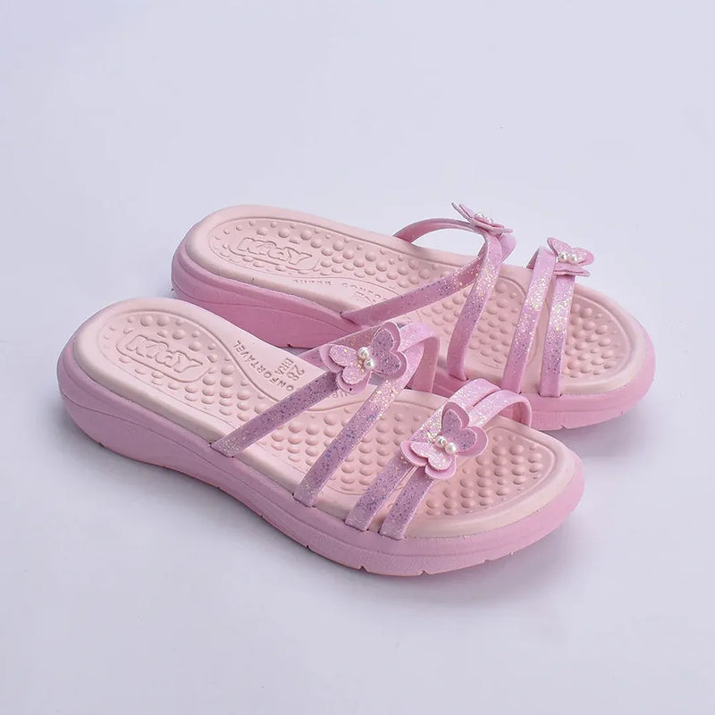 Sandália Kidy Fly Rosa + Kidy Goods Livro de Colorir