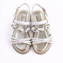 Sandália Infantil Feminina Kidy Amar Comfort Branca