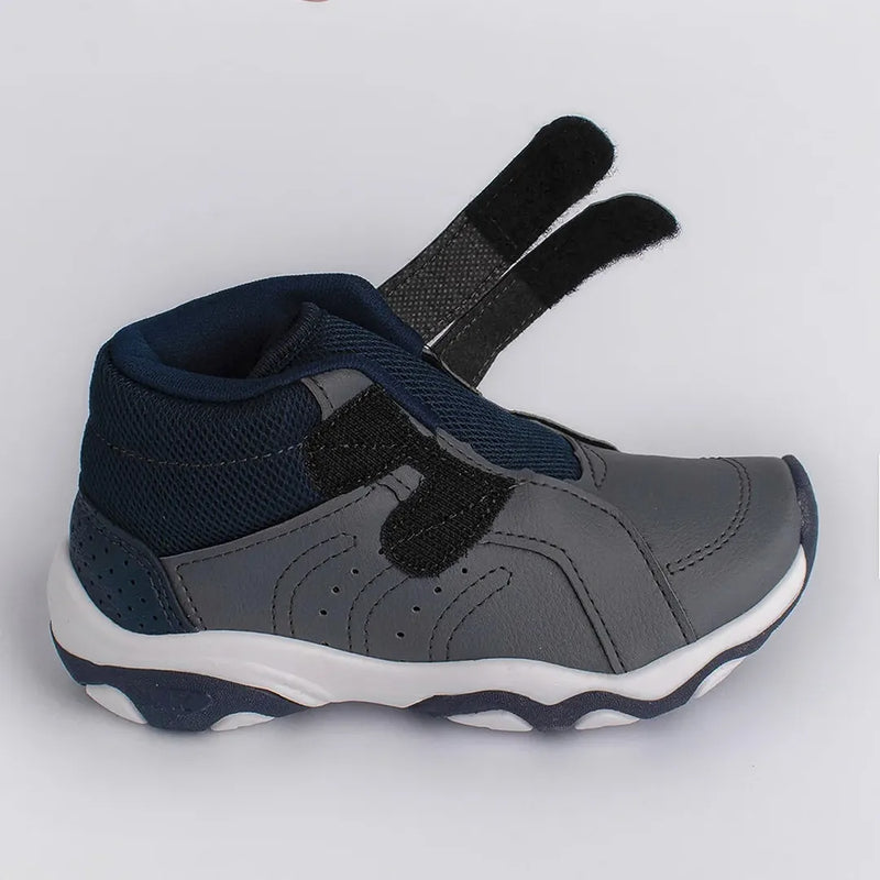 Tênis Kidy Play Respitec Grafite Marinho