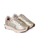 Tênis Infantil Menina K360 Jogger Star Conforto e Amortecimento Dourado Kidy