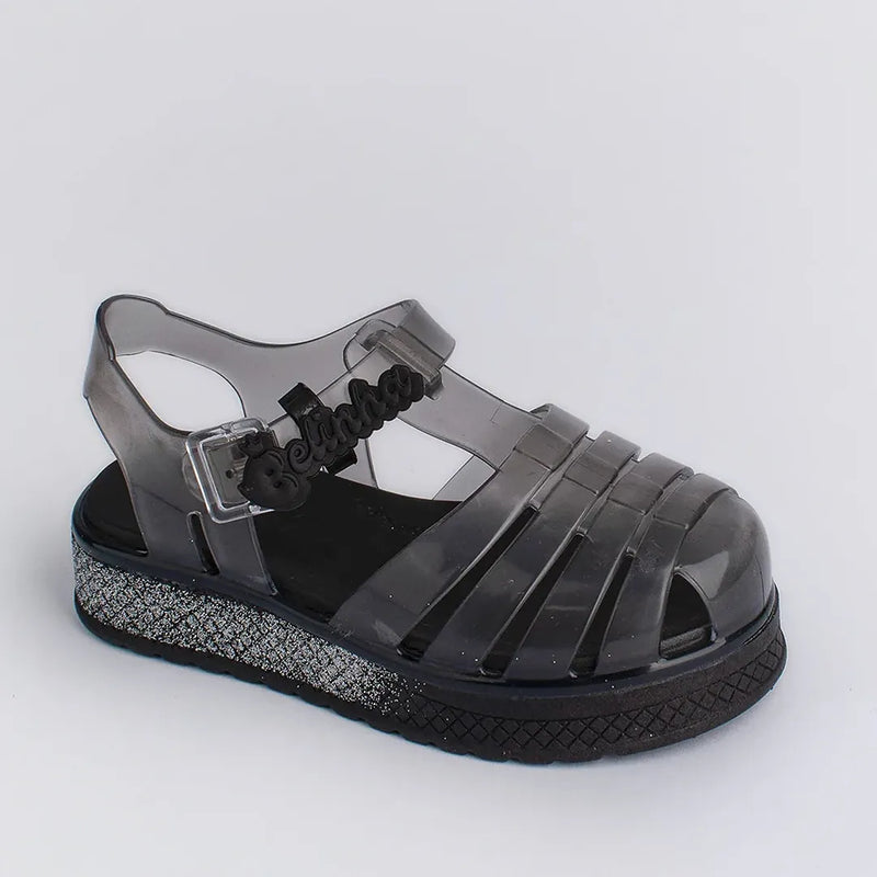 Sandália Kidy Gloss Belinha Preto