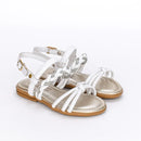 Sandália Infantil Feminina Kidy Amar Comfort Branca