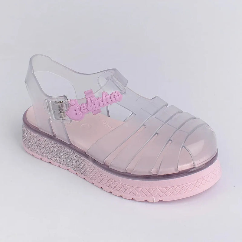 Sandália Kidy Gloss Belinha Rosa