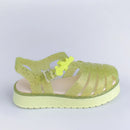 Sandália Kidy Gloss Belinha Amarelo Gliter