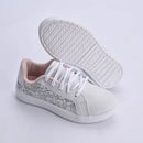 Tenis Hype Kidy Goods Branco Rosa + Livro de Colorir Kidy Goods