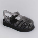 Sandália Kidy Gloss Belinha Fume Gliter