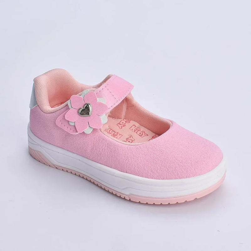 Tênis Infantil Menina Kidy Happy Rosa | Conforto, Leveza e Estilo para o Dia a Dia