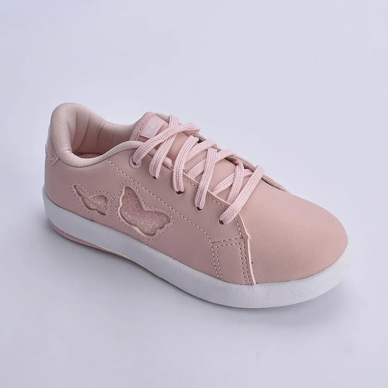 Tenis Hype Kidy Goods Nude + Livro de Colorir Kidy Goods