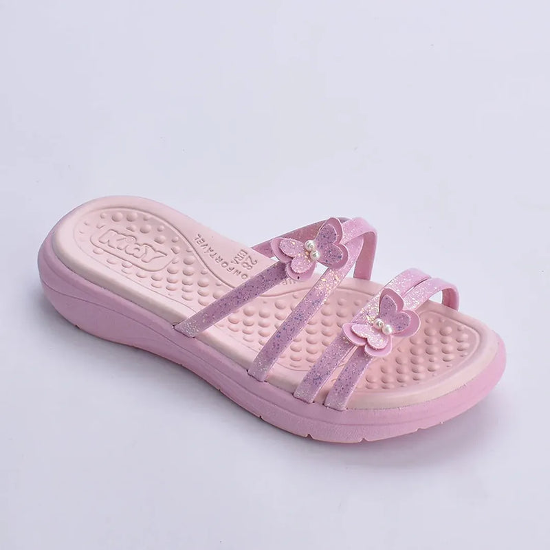 Sandália Kidy Fly Rosa + Kidy Goods Livro de Colorir