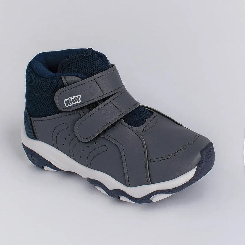 Tênis Kidy Play Respitec Grafite Marinho