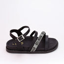 Sandália Infantil Fashion Birken Belinha Preto