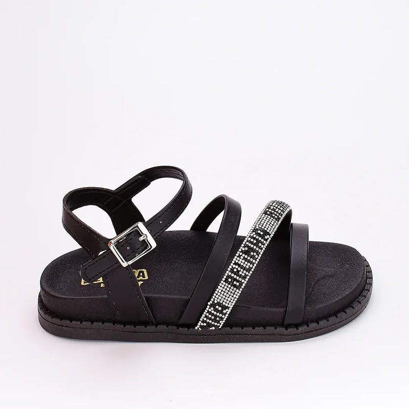Sandália Infantil Fashion Birken Belinha Preto